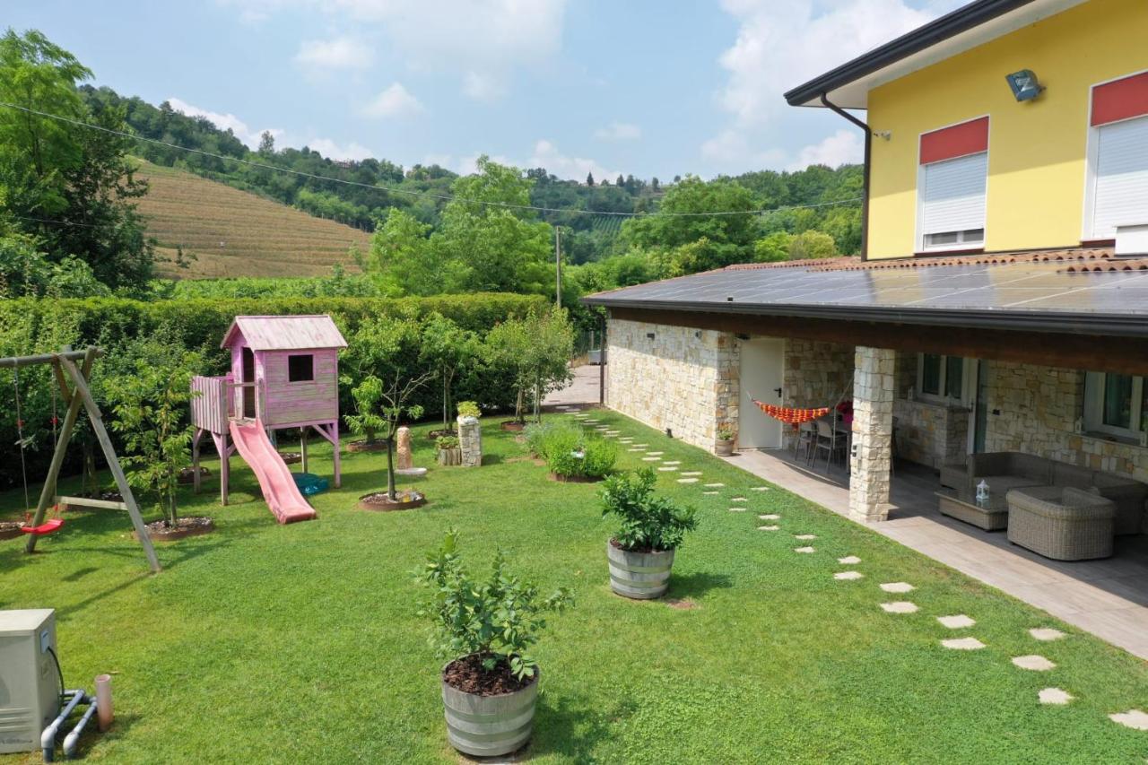 Wanderlust Apt In Villa Con Piscina - 45 Min Venezia - Zona Unesco San Pietro Di Feletto Dış mekan fotoğraf